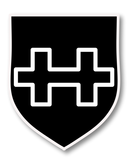 Brasão da 30ª Divisão Waffen-SS de Granadeiros - 2ª Russa (30. Waffen-Grenadier-Division der SS - Russische Nr. 2)