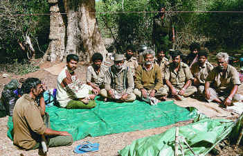 Guerrilheiros separatistas do Exército de Libertação Tamil Nadu